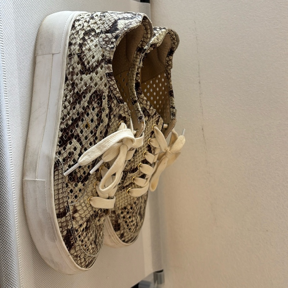 Vince Camuto Karshey Snake Print Sneaks